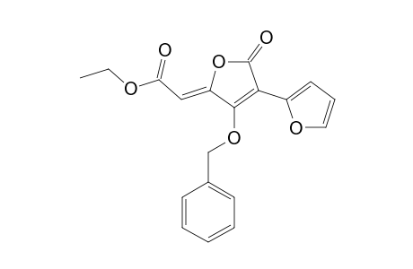 4-BENZYLOXY-5-[Z-2-(ETHOXYCARBONYLMETHYLIDENE)]-3-(2-FURYL)-2-FURANONE