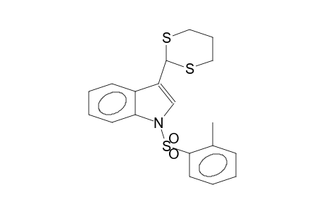 1H-INDOLE-1-CARBOXAMIDE, 3-(1,3-DITHIAN-2-YL)-1-[(2-METHYLPHENYL)SULFONYL]-
