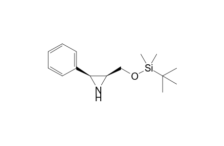 (2S,3S)-2-(tert-Butyl-dimethyl-silanyloxymethyl)-3-phenyl-aziridine