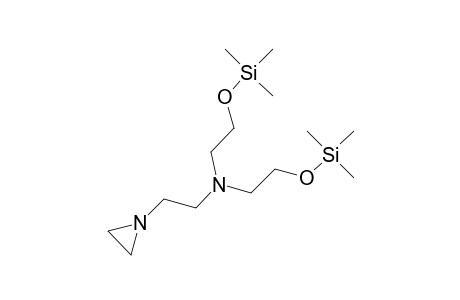 Bis(2-hydroxyethyl)aminoethylazirideine: TMS