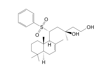 (11R,13S)-11-Benzenesulfonyl-labd-7-en-13,15-diol