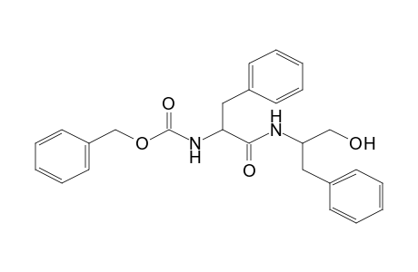 Benzyl 1-benzyl-2-[(1-benzyl-2-hydroxyethyl)amino]-2-oxoethylcarbamate