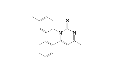 4-Methyl-6-phenyl-1-(p-tolyl)-2[1H]pyrimidinethione