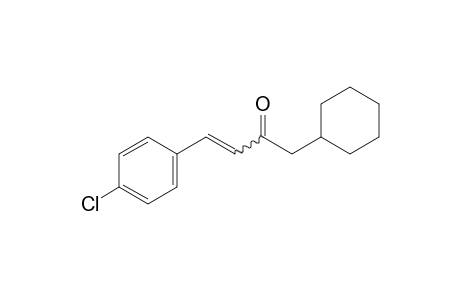 4-(p-chlorophenyl)-1-cyclohexyl-3-buten-2-one