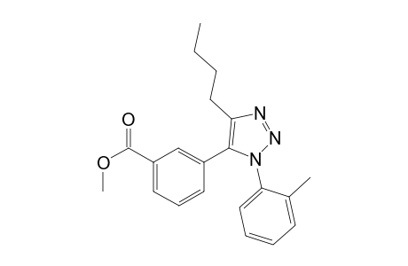 3-(5-Butyl-3-o-tolyl-3H-1,2,3-triazol-4-yl)-benzoic acid methyl ester