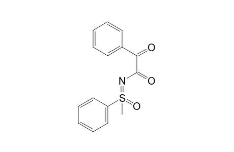 N-(2-Oxo-2-phenylacetyl)-S-methyl-S-phenylsulfoximine