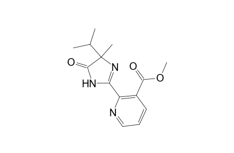 2-(4-Isopropyl-4-methyl-5-hydroxy-imidazol-2-yl)-pyridine-3-carboxylic acid, methyl ester