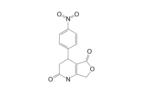 4-(4'-NITROPHENYL)-3,4-DIHYDROFURO-[3,4-B]-PYRIDINE-2,5-(1H,7H)-DIONE
