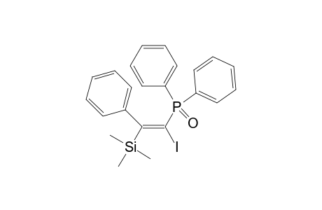 3-Phenyl-1-iodo-2-(trimethylsilyl)ethenyl(diphenyl)phosphine