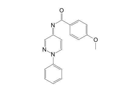 Benzamide, 4-methoxy-N-(1-phenyl-4(1H)-pyridazinylidene)-