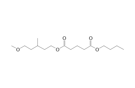 Glutaric acid, butyl 5-methoxy-3-methylpentyl ester