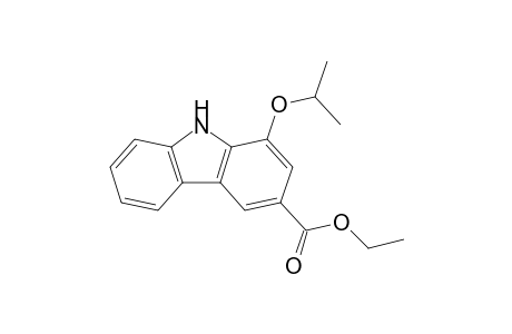 Ethyl 1-isopropoxy-9H-carbazole-3-carboxylate