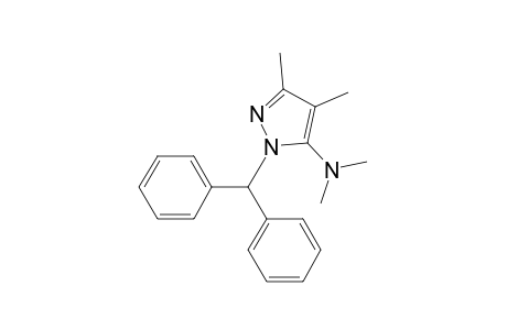 (2-benzhydryl-4,5-dimethyl-pyrazol-3-yl)-dimethyl-amine