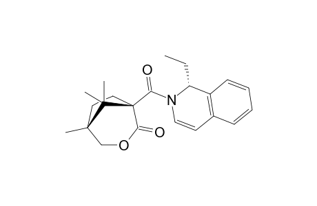 (1S,5R)-5,8,8-Trimethyl-1-[(1R)-1-ethyl-1,2-dihydroisoquinolin-2-ylcarbonyl]-3-oxabicyclo[3.2.1]octan-2-one