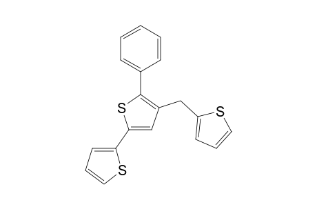 5-Phenyl-4-(thiophen-2-ylmethyl)-2,2'-bithiophene