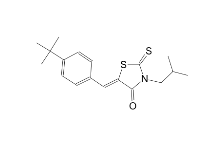 4-thiazolidinone, 5-[[4-(1,1-dimethylethyl)phenyl]methylene]-3-(2-methylpropyl)-2-thioxo-, (5Z)-