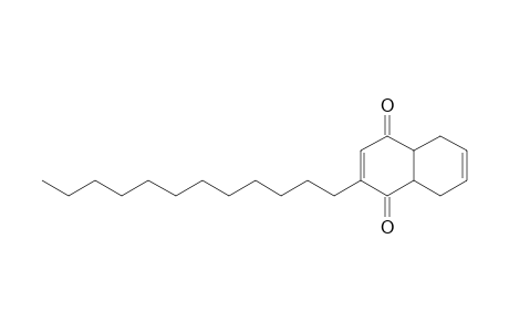 1,4-Naphthalenedione, 2-dodecyl-4a,5,8,8a-tetrahydro-