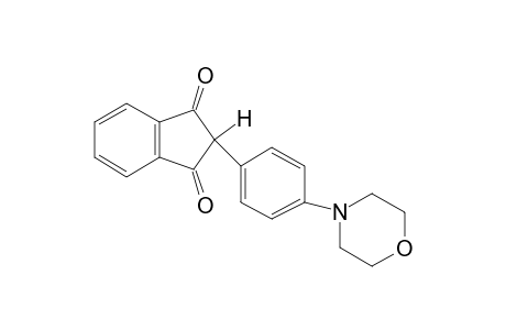 2-(4-morpholin-4-ylphenyl)indene-1,3-dione