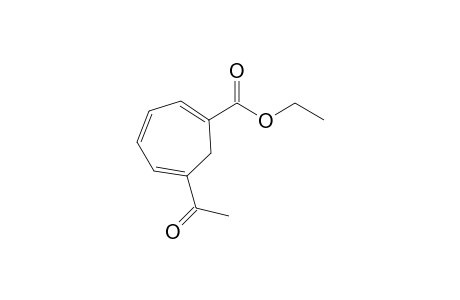 6-acetyl-1-cyclohepta-1,3,5-trienecarboxylic acid ethyl ester