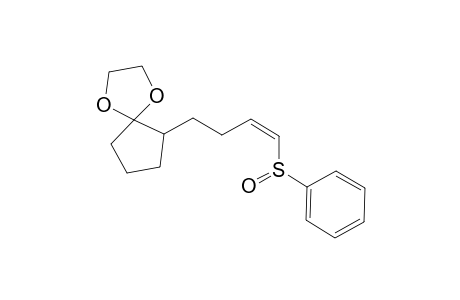 (Z)-4-(2-Oxocyclopentyl)-1-butenyl Phenyl Sulfoxide Ethylene Ketal