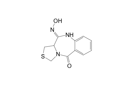 4-(hydroxyamino)-3,3a-dihydro-1H-thiazolo[4,3-c][1,4]benzodiazepin-10-one