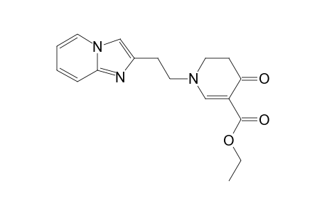 2-[2-(2,3-DIHYDRO-3-ETHOXYCARBONYL-4-OXO-PIPERIDINO)-ETHYL]-IMIDAZO-[1,2-A]-PYRIDINE