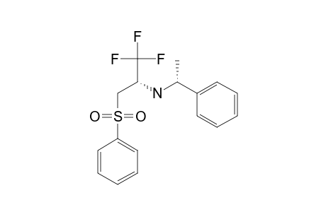 (-)-N2-[(1S)-1-PHENYLETHYL]-(2S)-1,1,1-TRIFLUORO-3-PHENYLSULFONYL-2-PROPANAMINE