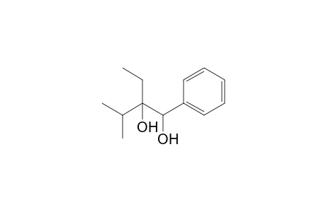 2-Ethyl-3-methyl-1-phenylbutane-1,2-diol
