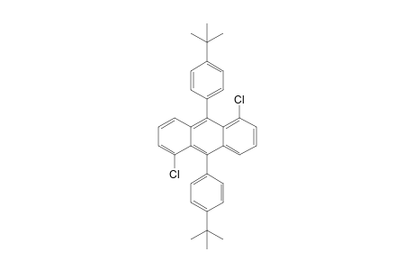 9,10-bis(4-tert-butylphenyl)-1,5-bis(chloranyl)anthracene