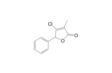 3-chloranyl-4-methyl-2-phenyl-2H-furan-5-one