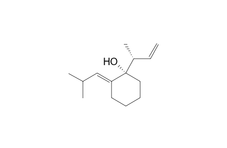 (1S,2E)-1-[(1R)-1-methylallyl]-2-(2-methylpropylidene)cyclohexanol