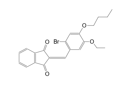 2-(2-bromo-4-butoxy-5-ethoxybenzylidene)-1H-indene-1,3(2H)-dione