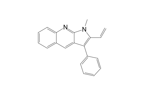 2-Ethenyl-1-methyl-3-phenyl-pyrrolo[2,3-b]quinoline