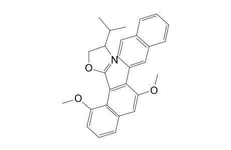 4-Isopropyl-2-(3',8'-dimethoxy-2',2''-binaphthalen-1'-yl)-4,5-dihydrooxazole