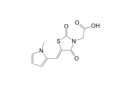 {(5Z)-5-[(1-methyl-1H-pyrrol-2-yl)methylene]-2,4-dioxo-1,3-thiazolidin-3-yl}acetic acid