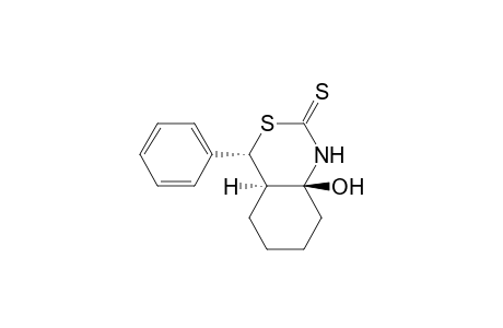 (4.alpha.,4a.alpha.,8a.beta.)-4a,5,6,7,8,8a-hexahydro-8a-hydroxy-4-phenyl-4H-3,1-benzothiazine-2(1H)-thione