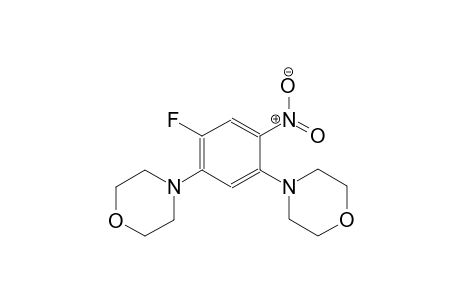 morpholine, 4-[4-fluoro-5-(4-morpholinyl)-2-nitrophenyl]-