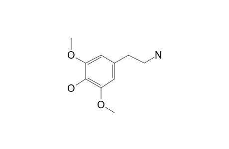 3,5-Dimethoxy-4-hydroxyphenethylamine