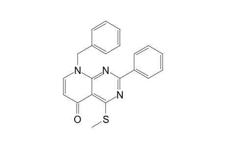 8-Benzyl-4-(methylthio)-2-phenyl-8H-pyrido[2,3-d]pyrimidin-5-one