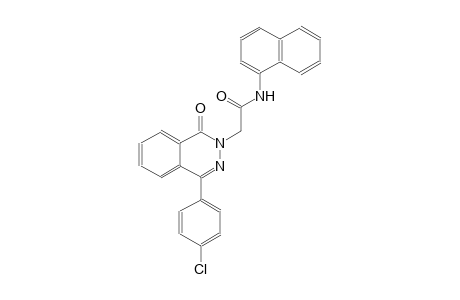 2-(4-(4-chlorophenyl)-1-oxo-2(1H)-phthalazinyl)-N-(1-naphthyl)acetamide
