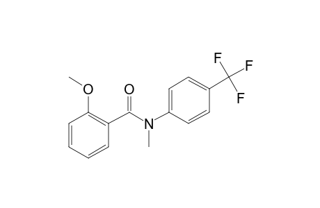 2-Methoxy-N-[4-(trifluoromethyl)phenyl]benzamide, N-methyl-