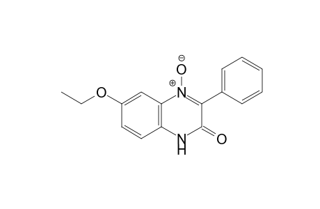 6-ETHOXY-3-PHENYL-2(1H)-QUINOXALINONE, 4-OXIDE