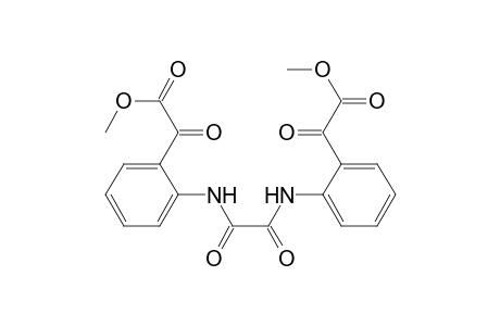 Benzeneacetic acid, 2,2'-[(1,2-dioxo-1,2-ethanediyl)diimino]bis[.alpha.-oxo-, dimethyl ester