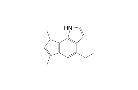 4-Ethyl-6,8-dimethyl-1,8-dihydrocyclopenta[g]indole