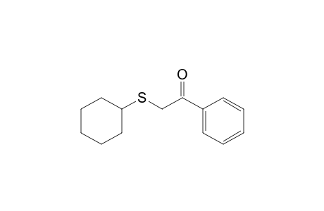 2-(cyclohexylthio)-1-phenyl-ethanone