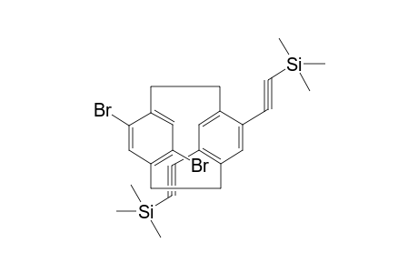 4,7-Dibromo-13,16-bis(trimethylsilylethynyl)[2.2]paracyclophane