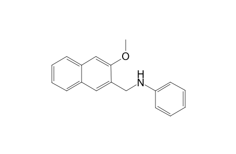 N-[(3-methoxy-2-naphthyl)methyl]aniline