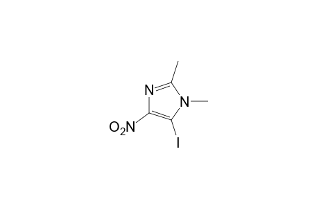 1,2-dimethyl-5-iodo-4-nitroimidazole
