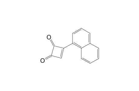 3-(1-naphthalenyl)cyclobut-3-ene-1,2-dione