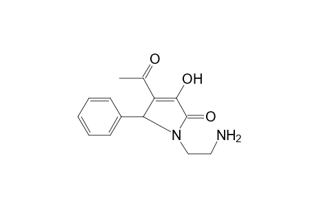 4-Acetyl-1-(2-amino-ethyl)-3-hydroxy-5-phenyl-1,5-dihydro-pyrrol-2-one